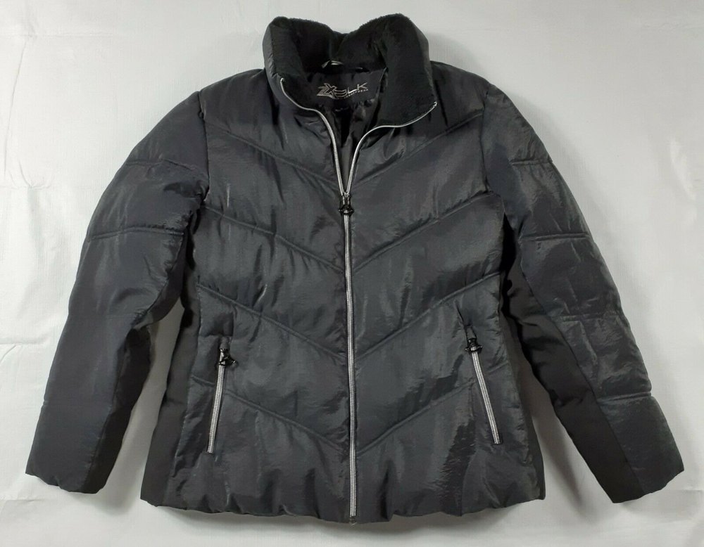 ZeroXposur Black Puffer Jacket No Hood Size XL